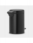Brabantia, Pedal Bin NewIcon matt black - 3L